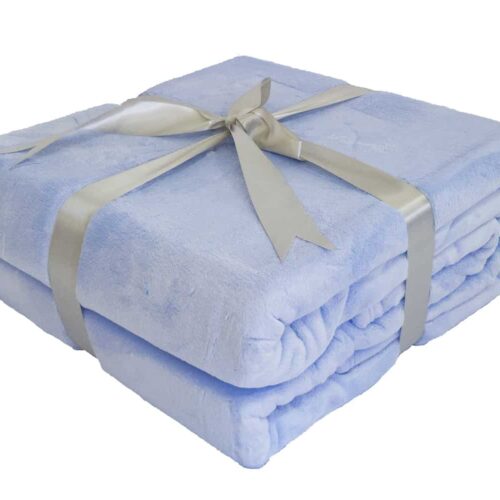 Κουβέρτα Super Soft Γαλάζιο