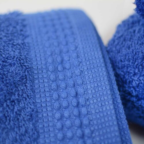 Πετσέτες πεννιέ μπλε σκούρο